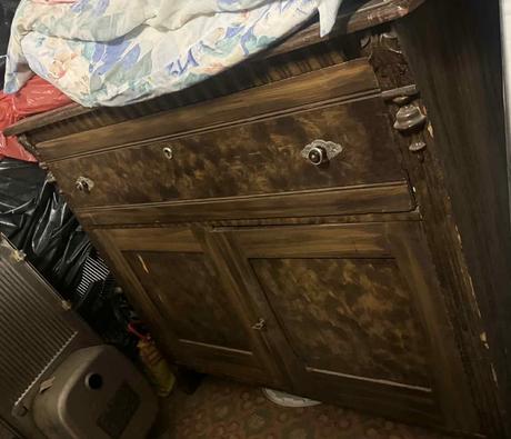 Retro stará komoda zachovalá originál, 