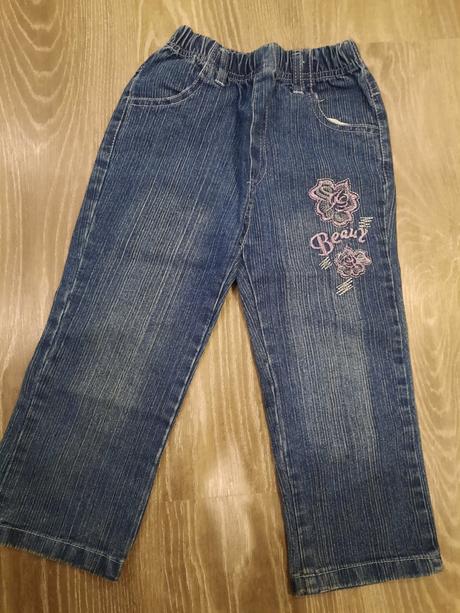 Riflové nohavice 104/110, 104