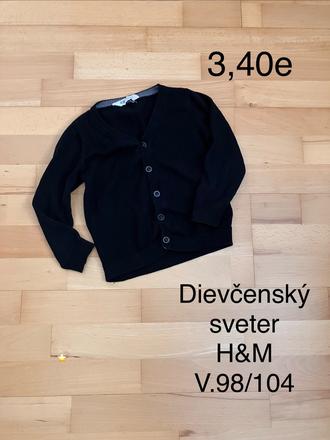 Dievčenský sveter, h&m,98