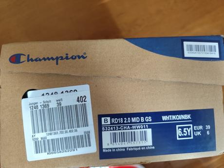 Členkové tenisky, champion,39