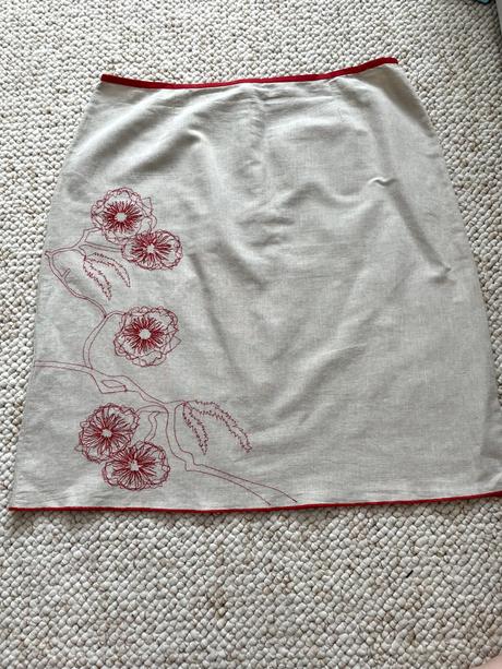 Bavlneno ľanová sukňa, s.e.a.l 4xl, 4xl
