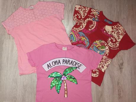 Balík dievčenských tričiek, 140–152