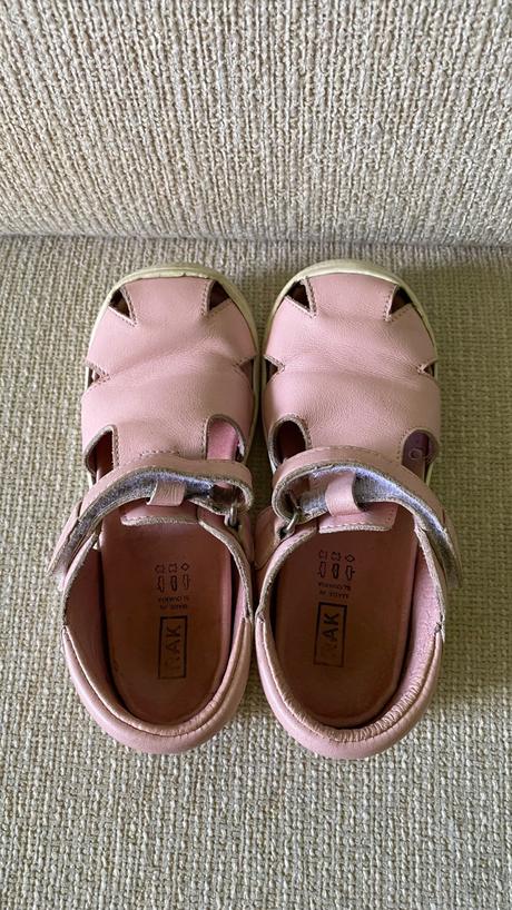 Rak kožené sandalky, rak,28