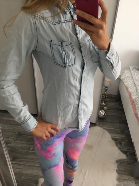 Riflova košeľa, tally weijl,34