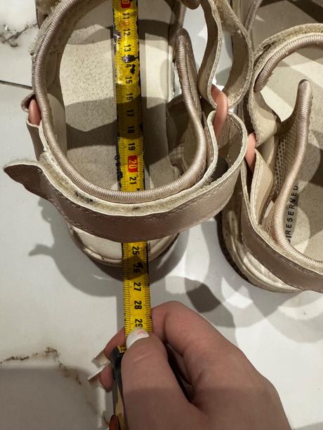 Dievčenské sandále 38, reserved,38