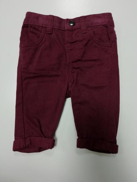 Bordové nohavice rifle, f&f,62