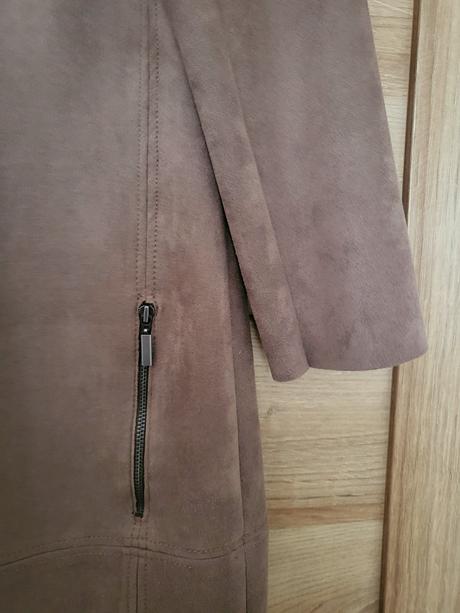 Šaty efekt semišu/ jelenice, 34