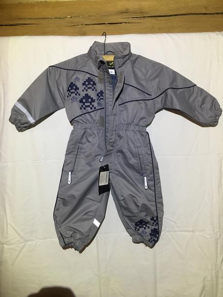 Tenký overal - kombinéza s reflexnými prvkami, 80