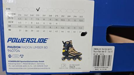 Inline korčule powerslide phuzion radon umber80, 40
