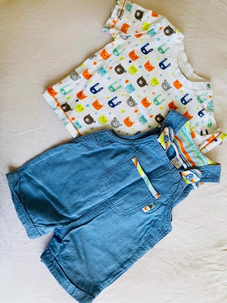 Letne oblecenie pre chlapca v 50/56 15ks za 32e, 50–62