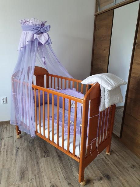 Postieľka jarda buk (odtieň jelša), šírka (cm): 60,dĺžka (cm): 120