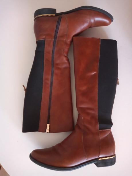 Kožené čižmy katti, 38