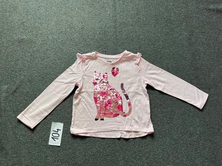 Tričko s premieňacou mačičkou, sinsay,104