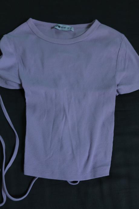 Šnurovacie tričko, s