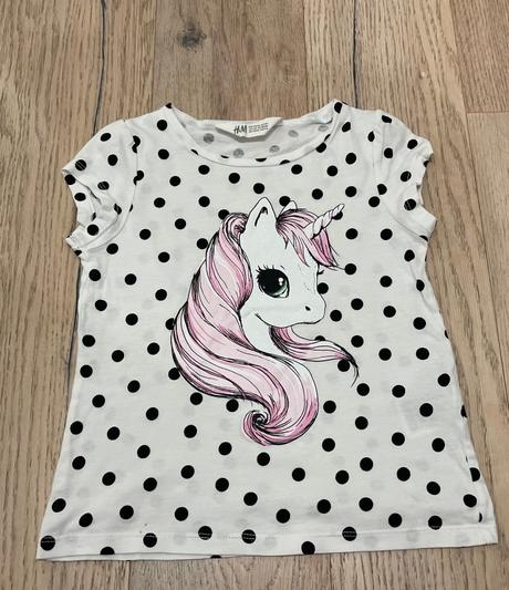 Tricko s jednorozcom h&m, h&m,110