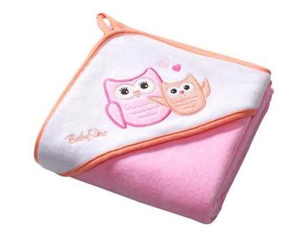 Baby ono 137/01 velúrová osuška s kapucňou sovy, 7, 