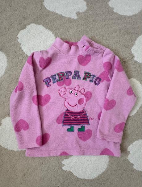 Fleesová mikina peppa pig, 110