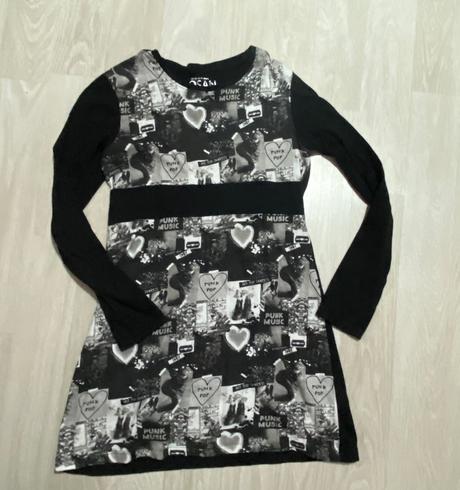 Dievčenské šaty, losan,158