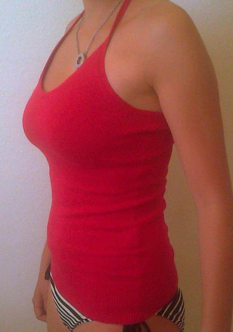 Tričko okolo krku, look,xs