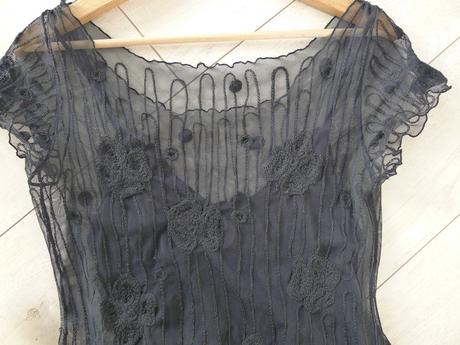 Šaty s krajkou spoločenské, m