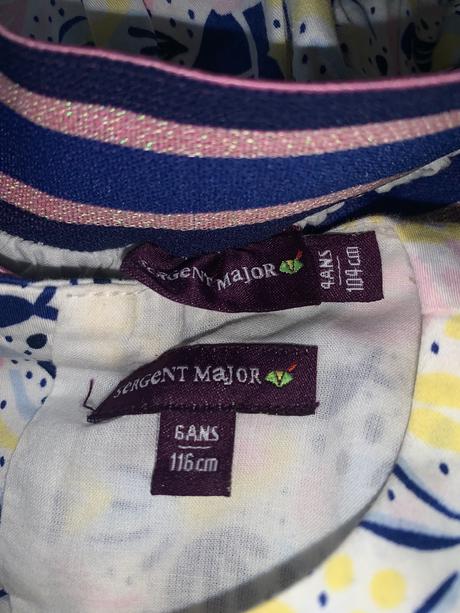 Sukňa s blúzkou, sergent major,110