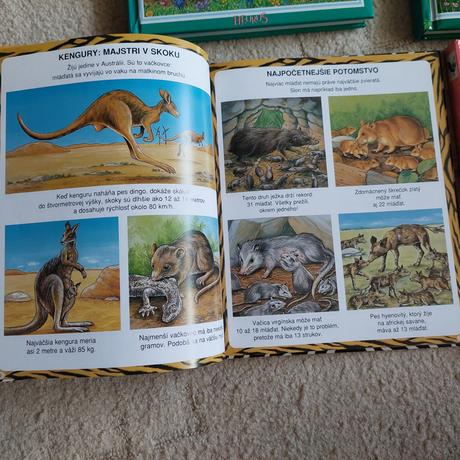 Obrázky rekordov zvierat, hudby, dediny, lesa,hor,