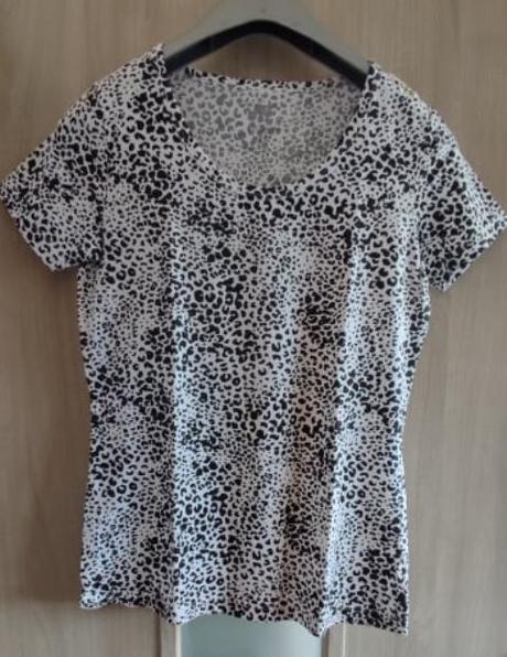 Bielo-čierne tričko č. 38, f&f,38