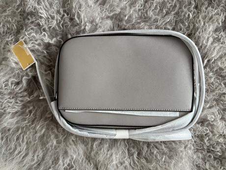 Mk crossbody pearl grey, michael kors