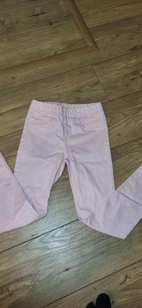 Ruzove nohavice 140, h&m,140