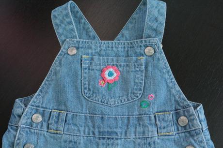 Nové riflové šatky + tričko, knot so bad, belgicko, 80