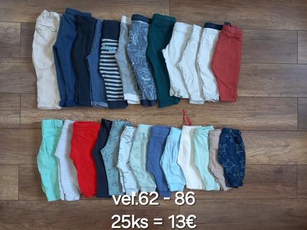 Tepláky, legíny, nohavice veľ. 62 - 86, 74