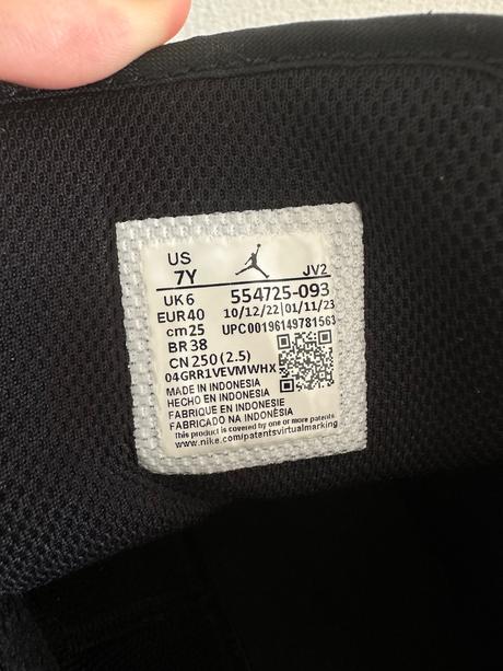 Jordan tenisky 'air jordan 1' vo farbe čierna, air jordan,40