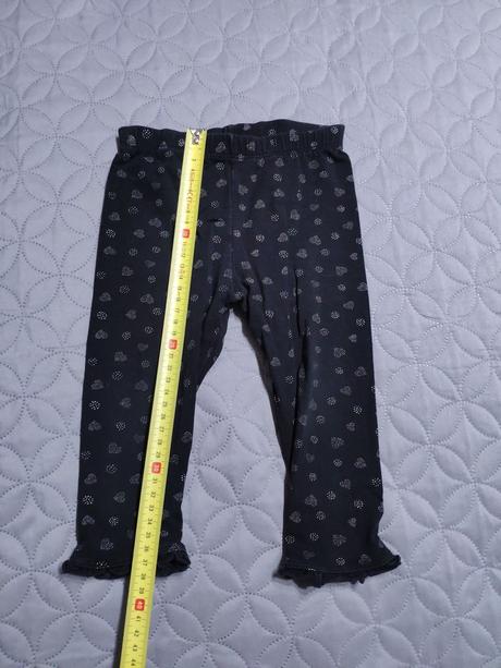 Srdieckove 3/4 leginy s volanom dole, f&f,98