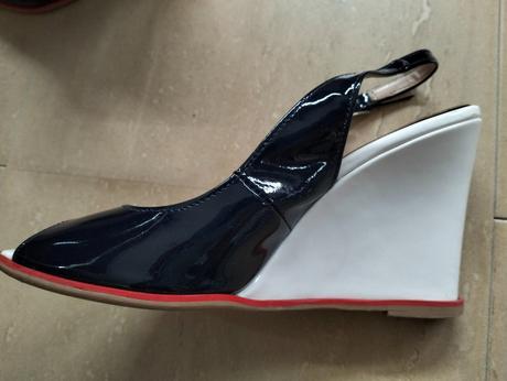 Sandálky na platforme, 37