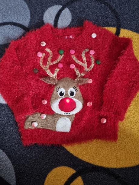 Svetrik vianocny, f&f,86