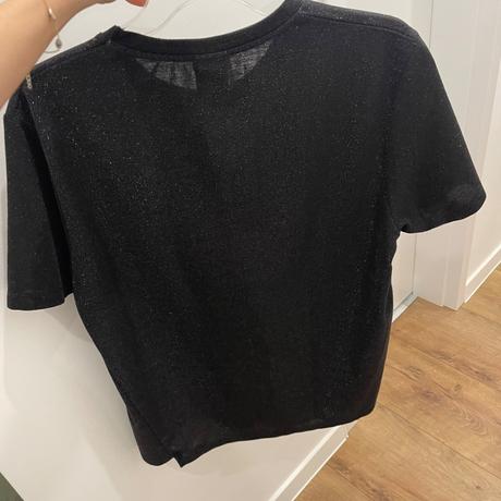 Čierne tričko, zara,m