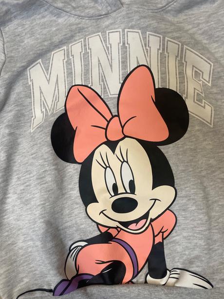 Minnie mikinka, h&m,116