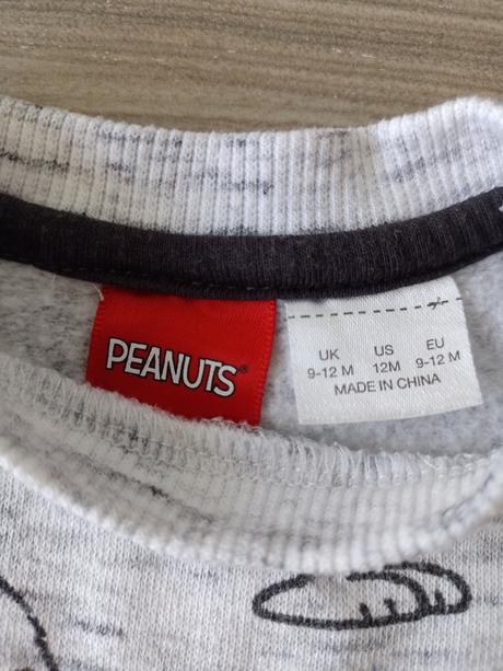 Snuppy tepláková súprava 80, peanuts,80