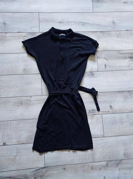 Úpletové minišaty s opaskom , velkost m, m