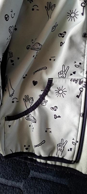 Softshellová bunda, h&m,140