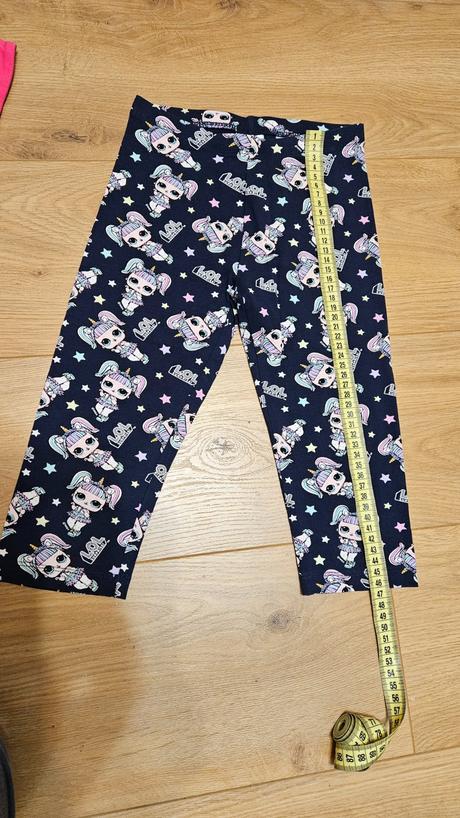 Tričko l.o.l. a capri nohavice 122, c&a,122