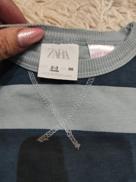 Zara tyrkysové tričko, zara,98