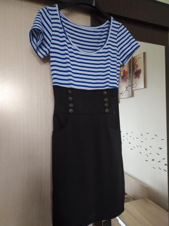 Námornícke šaty s, s