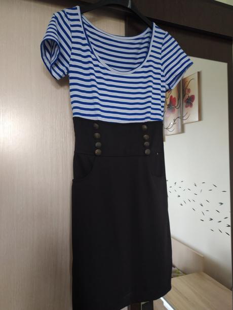 Námornícke šaty s, s