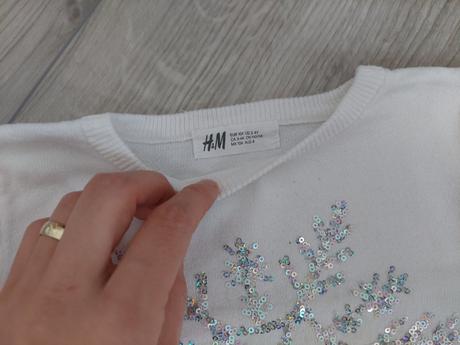 Vianočný svetrik, h&m,104
