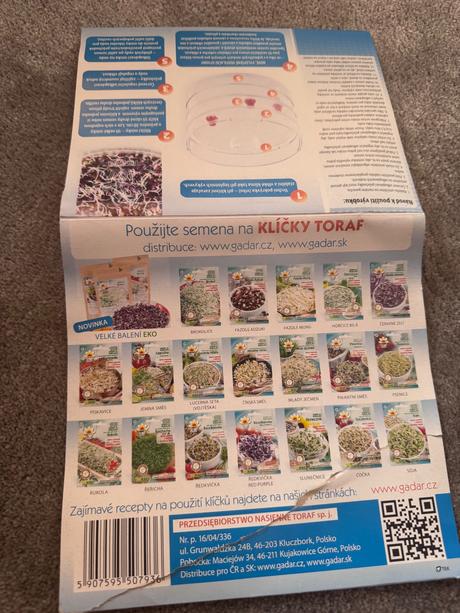 Biomiska na klíčenie semien, 