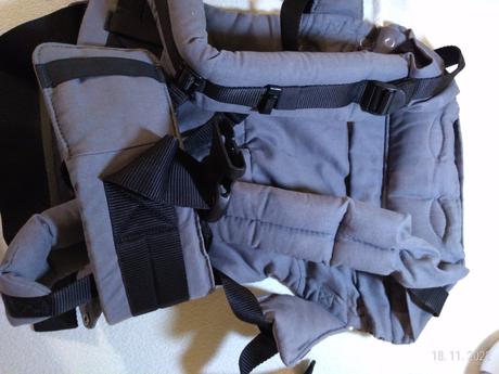 Manduca pure cotton dark grey, manduca