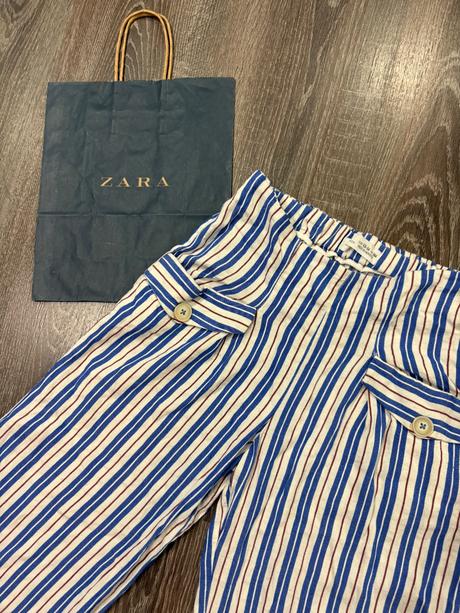 Zara lahučke dievcenske ľanove nohavice, zara,164