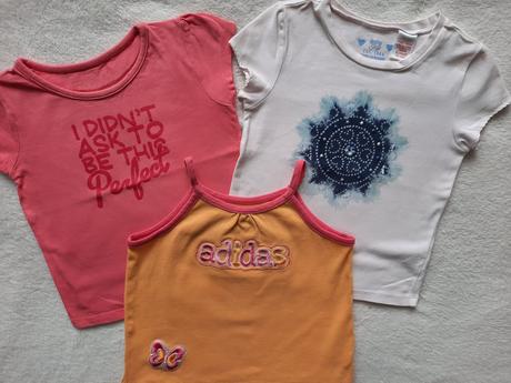 3 x tričko, adidas,98