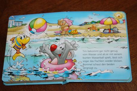 Bommel am meer - leporelo/puzzle kniha, 